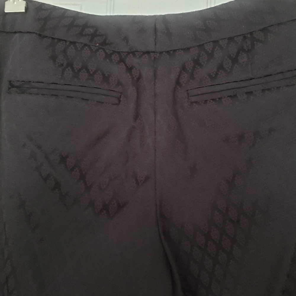 Black Pants, With Diamond Pattern - image 3